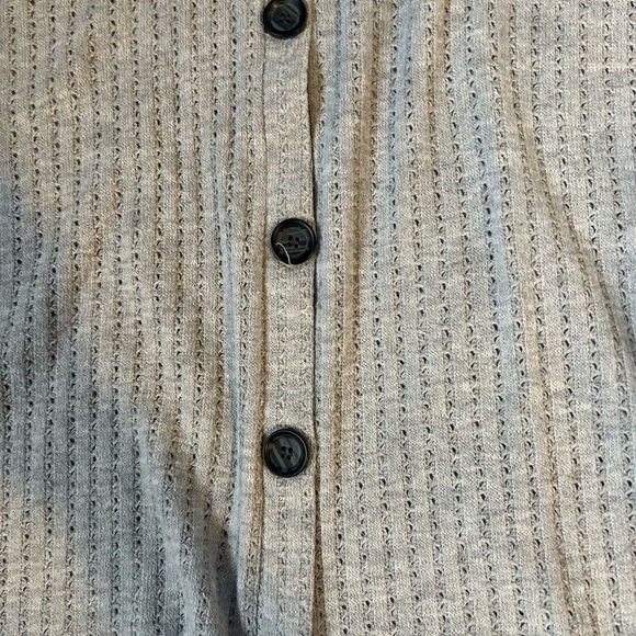 Gray Button-Front Tank Top - Picture 2 of 5